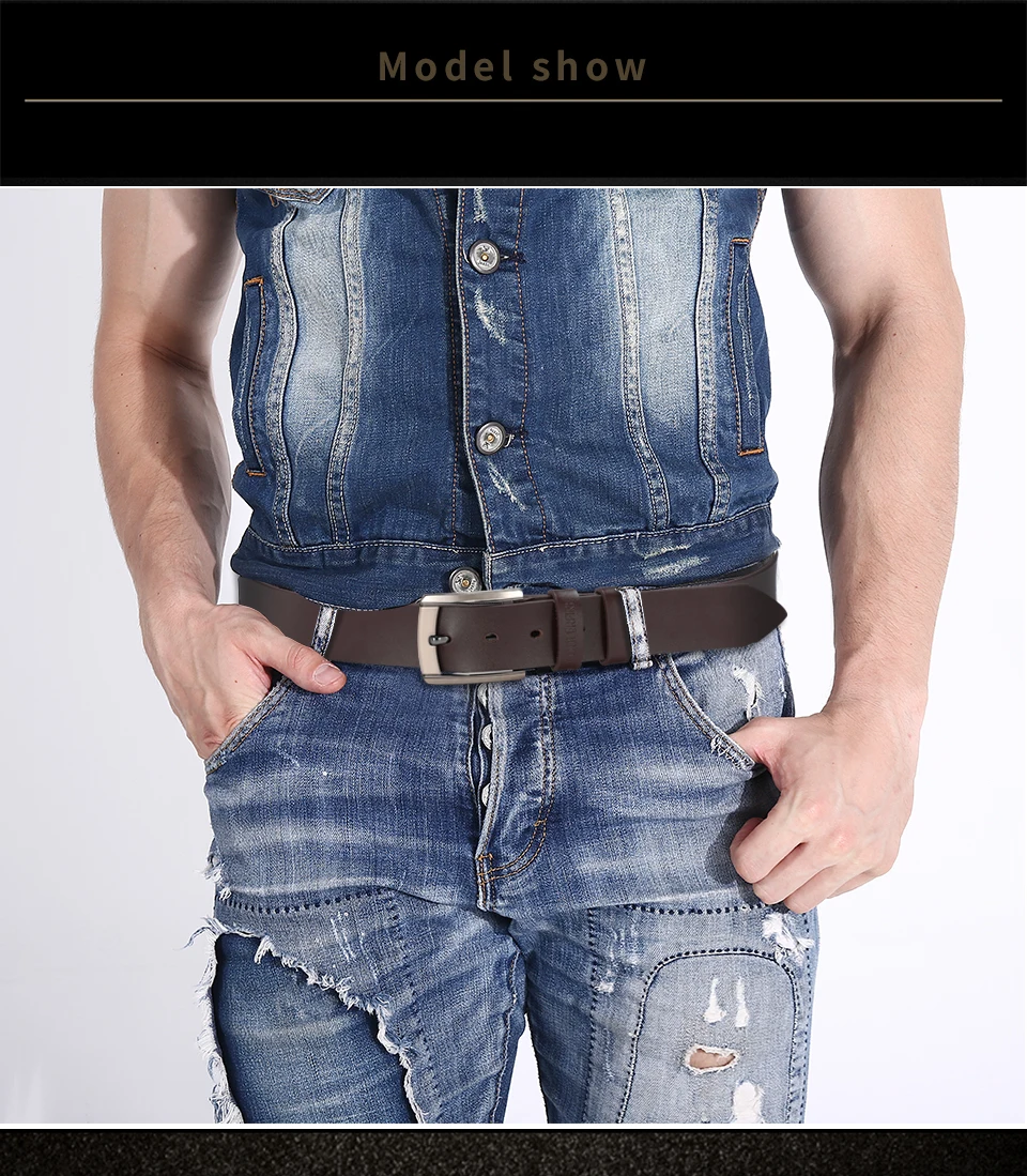 Men High Quality Genuine Leather Belt Luxury Designer Belts Men Cowskin Fashion Strap Male Jeans For Trousers Free Shipping