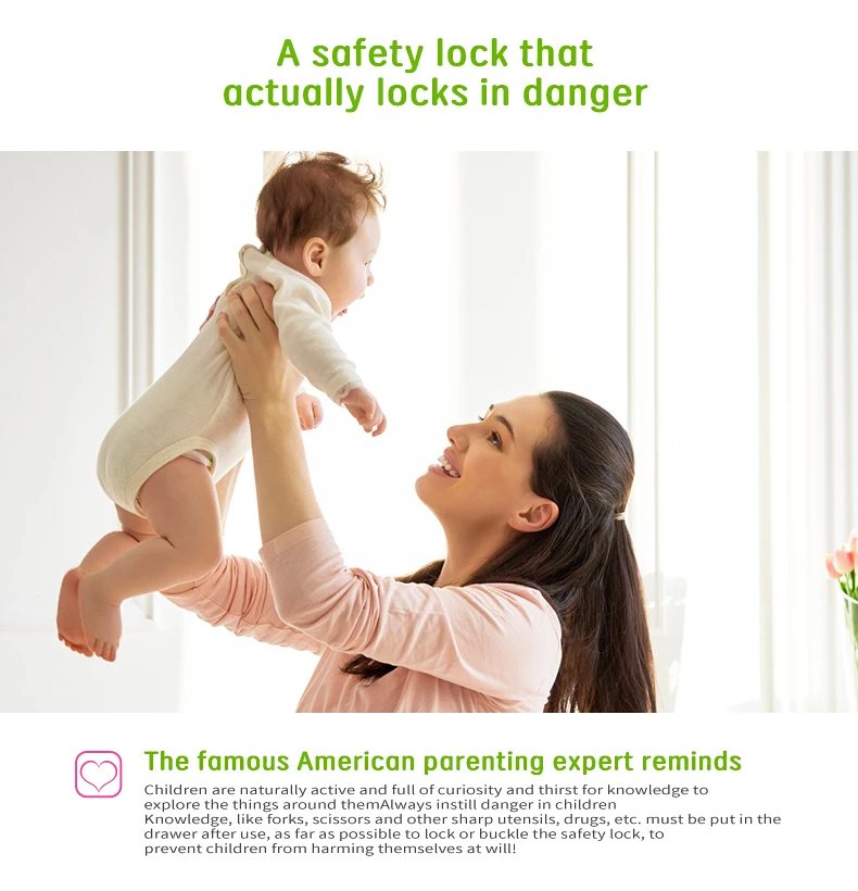 MIRTHBABY Baby Safety Window Slide Locks For Kids Child Proof Patio Sliding Glass Door Lock White
