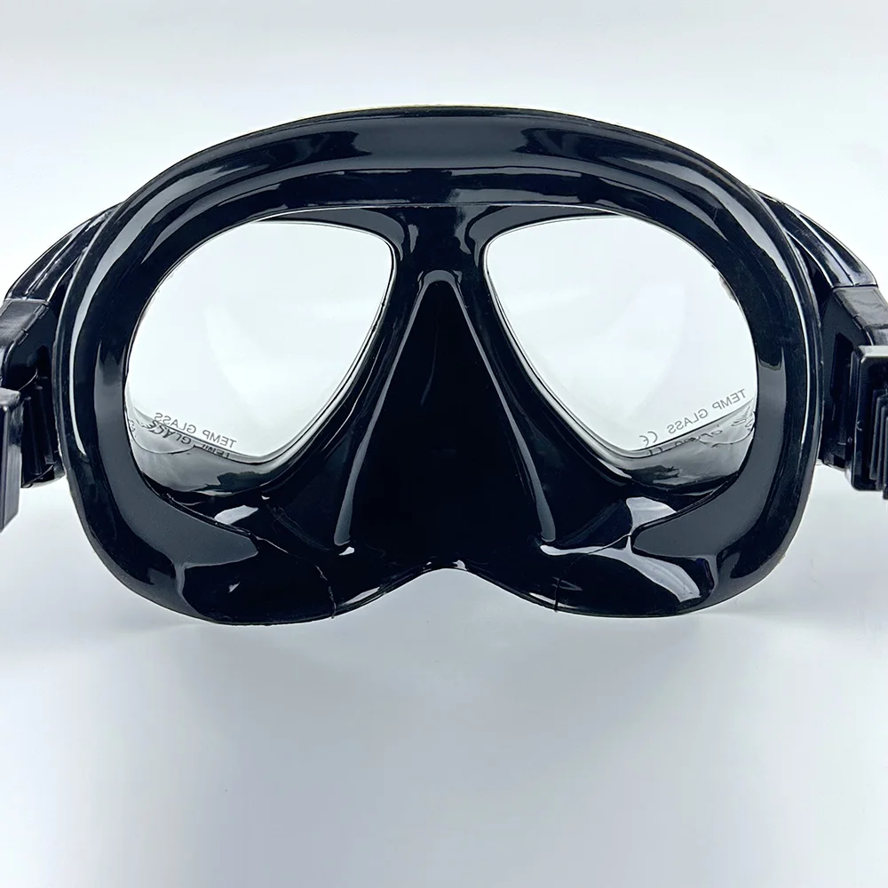 Scuba Optical Tempered Glasses Diving Mask Adults Myopia Swimming Googles Nearsighted Lenses Short-Sighted Silicone Skirt