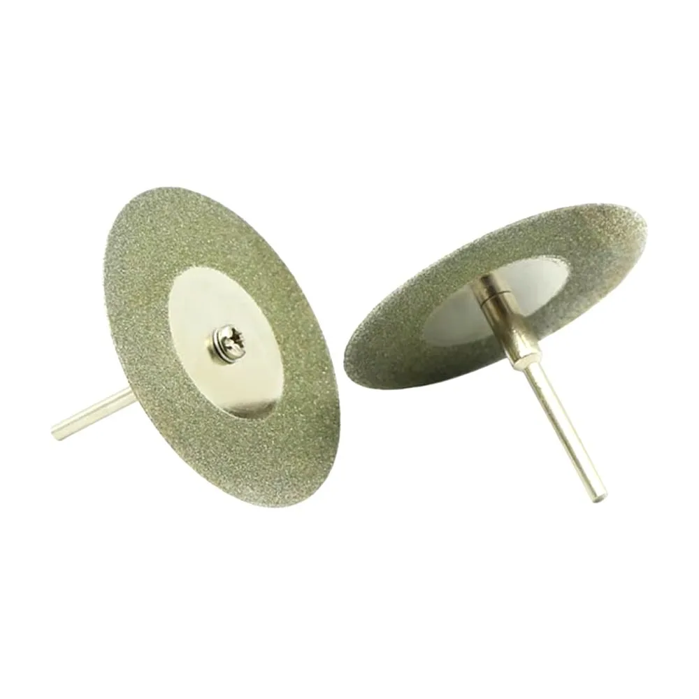 10PCS 50mm mini cutting disc Diamond Coated Grinding Polishing Rotary Grind Disc saw Blade Cutting Cut Off Wheels Disc Tools