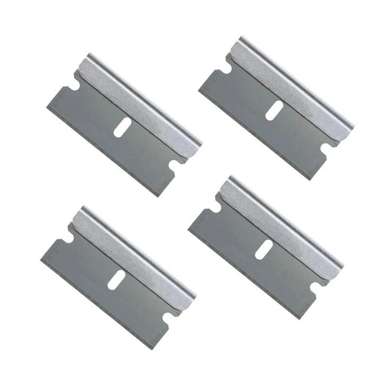 20Pcs Razor Scraper Blades Plastic Scraper Replacement for Car Sticker Remover Decals Window Glass Clean Scraper Glue Remover
