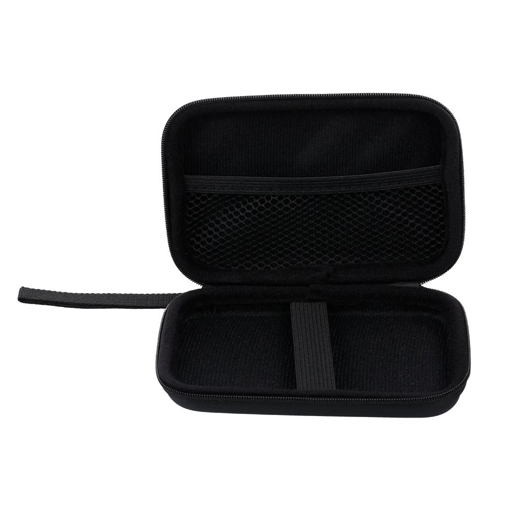 External Hard Drive Disk Case Shockproof EVA Case 2.5in HDD with Mesh Pocket and Soft Inner Fabric Carrying Case for Office Use