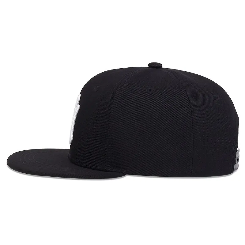 Unisex Letter Embroidery Hip-hop Hats Outdoor Adjustable Casual Baseball Caps Sunscreen Hat