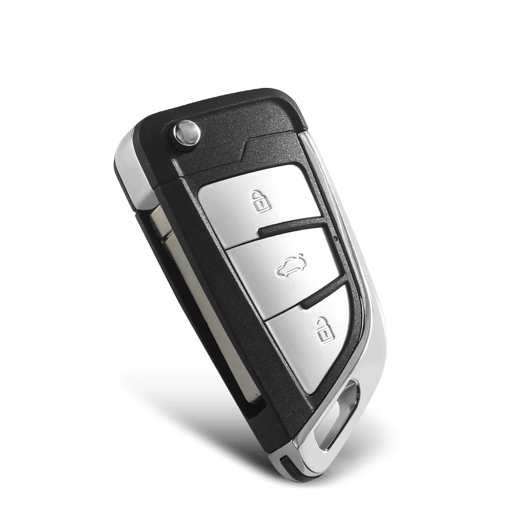 KEYYOU 1PCS Modified Version For Volkswagen VW Golf 4 5 6 7 Jetta Passat CC Tiguan Polo Beetle Skoda Flip Remote Car Key Shell