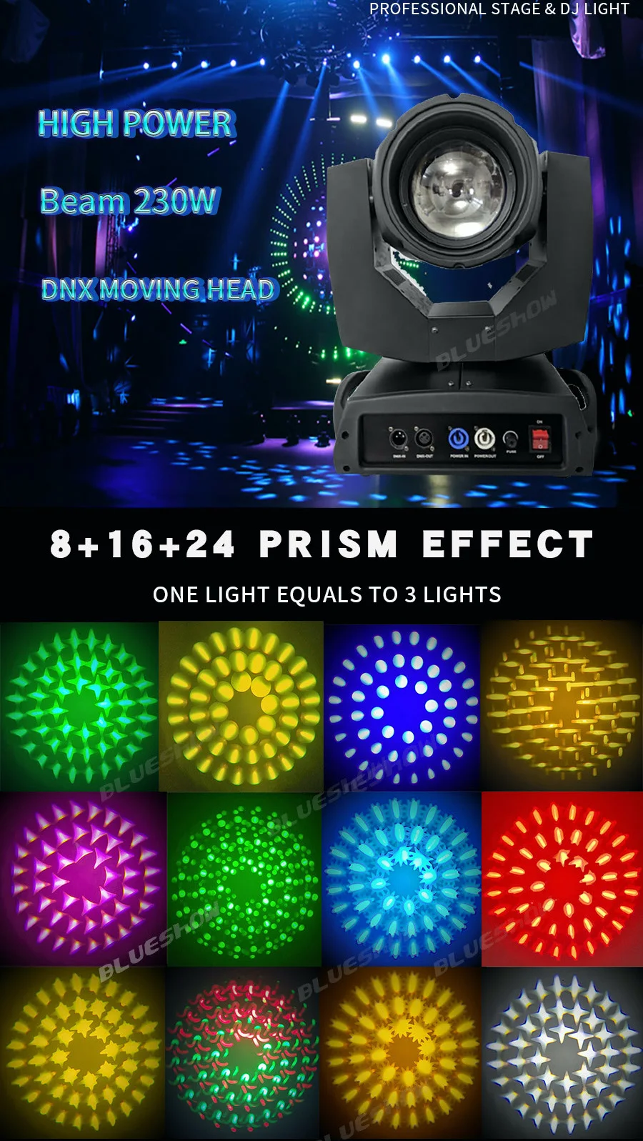 Lyre Beam 230W 7R Moving Head Light or Only Flightcase for Beam 7r Sharpy Beam 230 Stage Disco Light 230W 7R Beam Wash