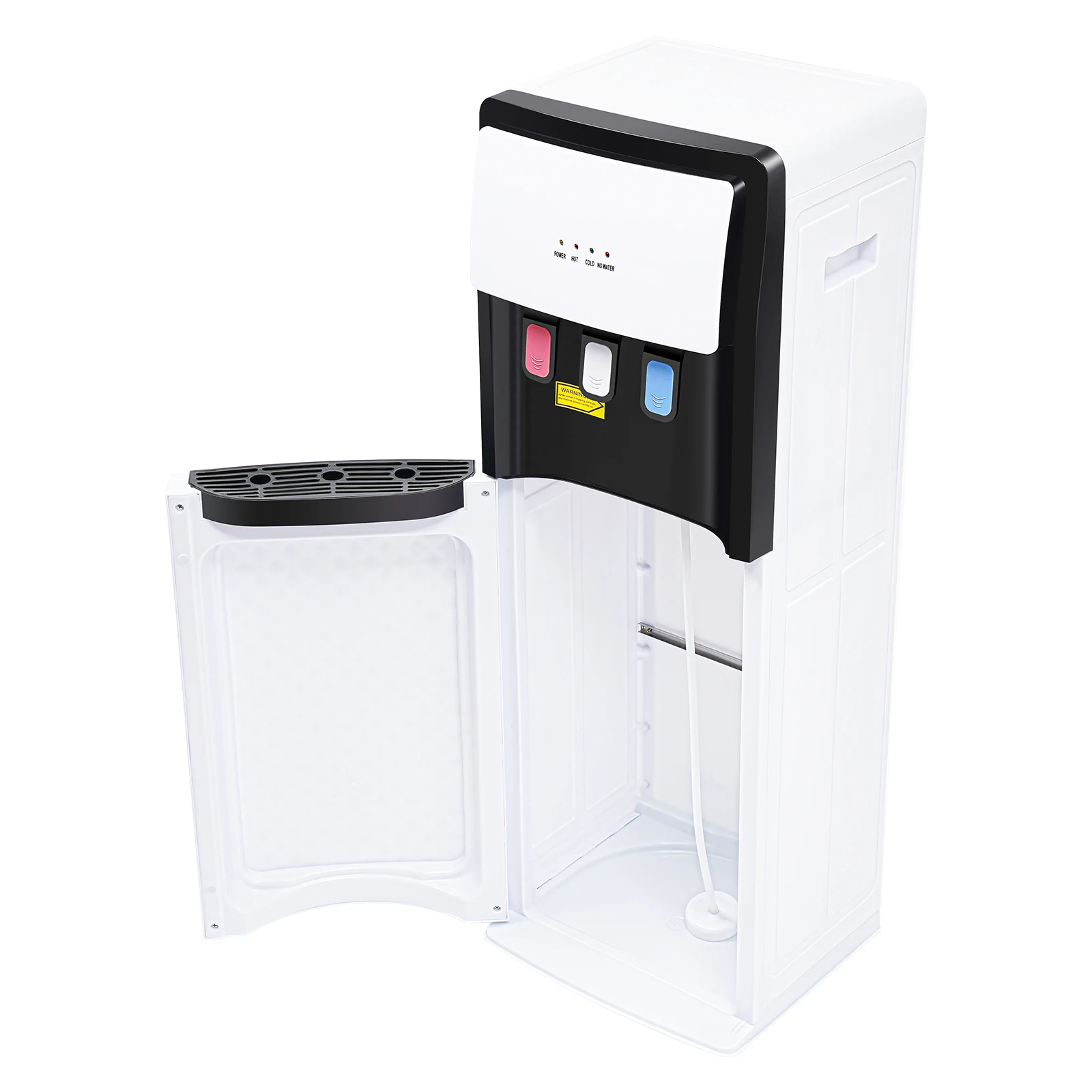 Electric Hot and Cold Water Cooler Dispenser, Versatile Standing Bottom Loading Water Dispenser for Home Office, 110V US/220V EU