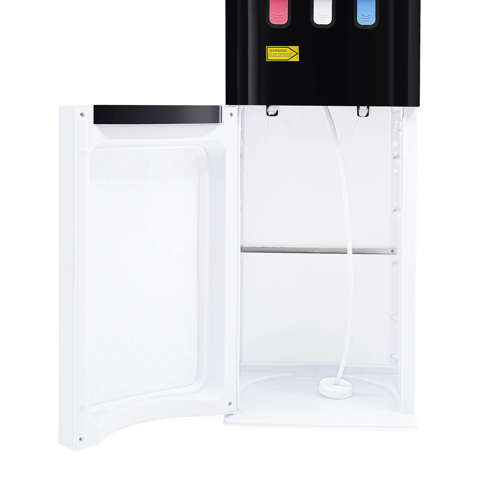 Electric Hot and Cold Water Cooler Dispenser, Versatile Standing Bottom Loading Water Dispenser for Home Office, 110V US/220V EU