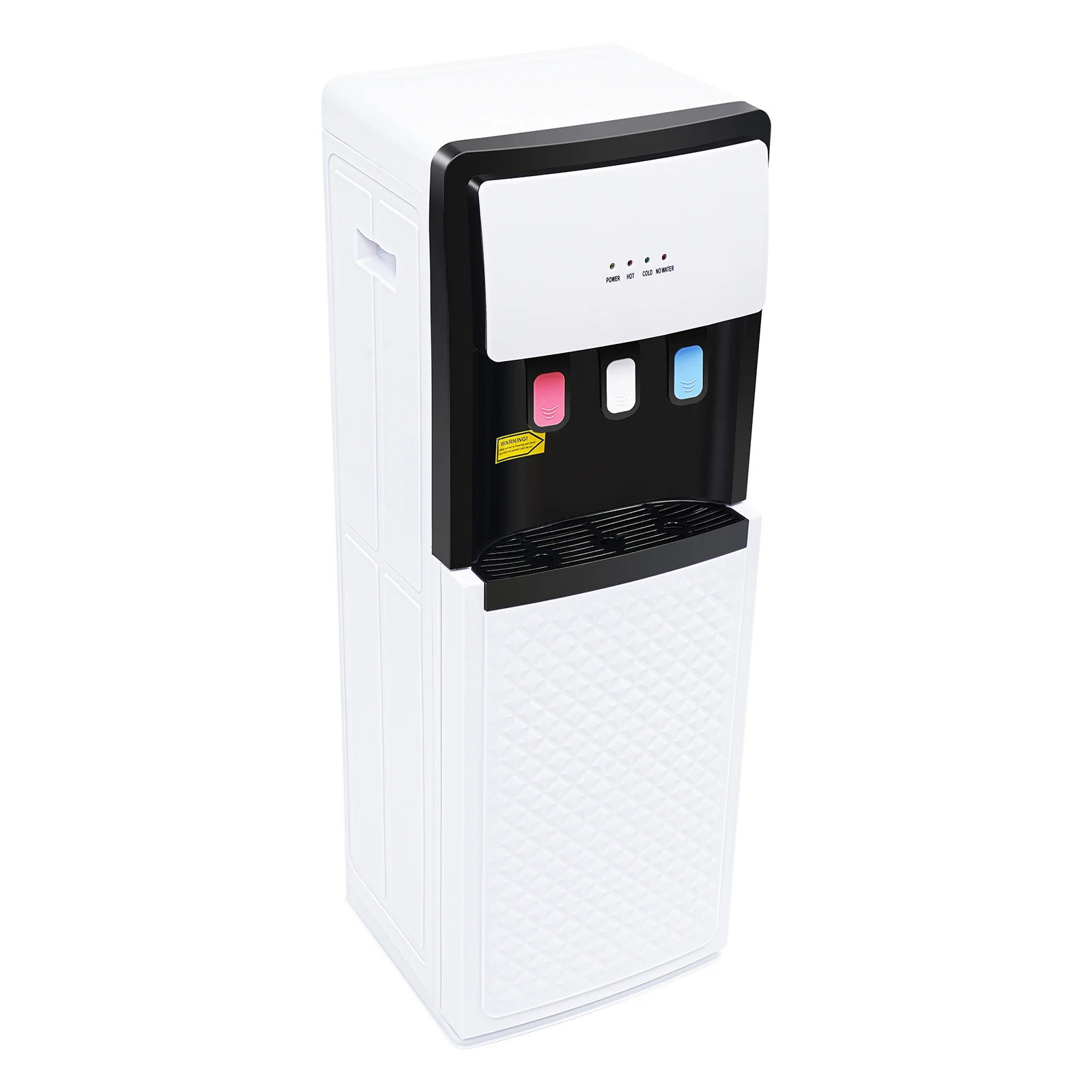 Electric Hot and Cold Water Cooler Dispenser, Versatile Standing Bottom Loading Water Dispenser for Home Office, 110V US/220V EU