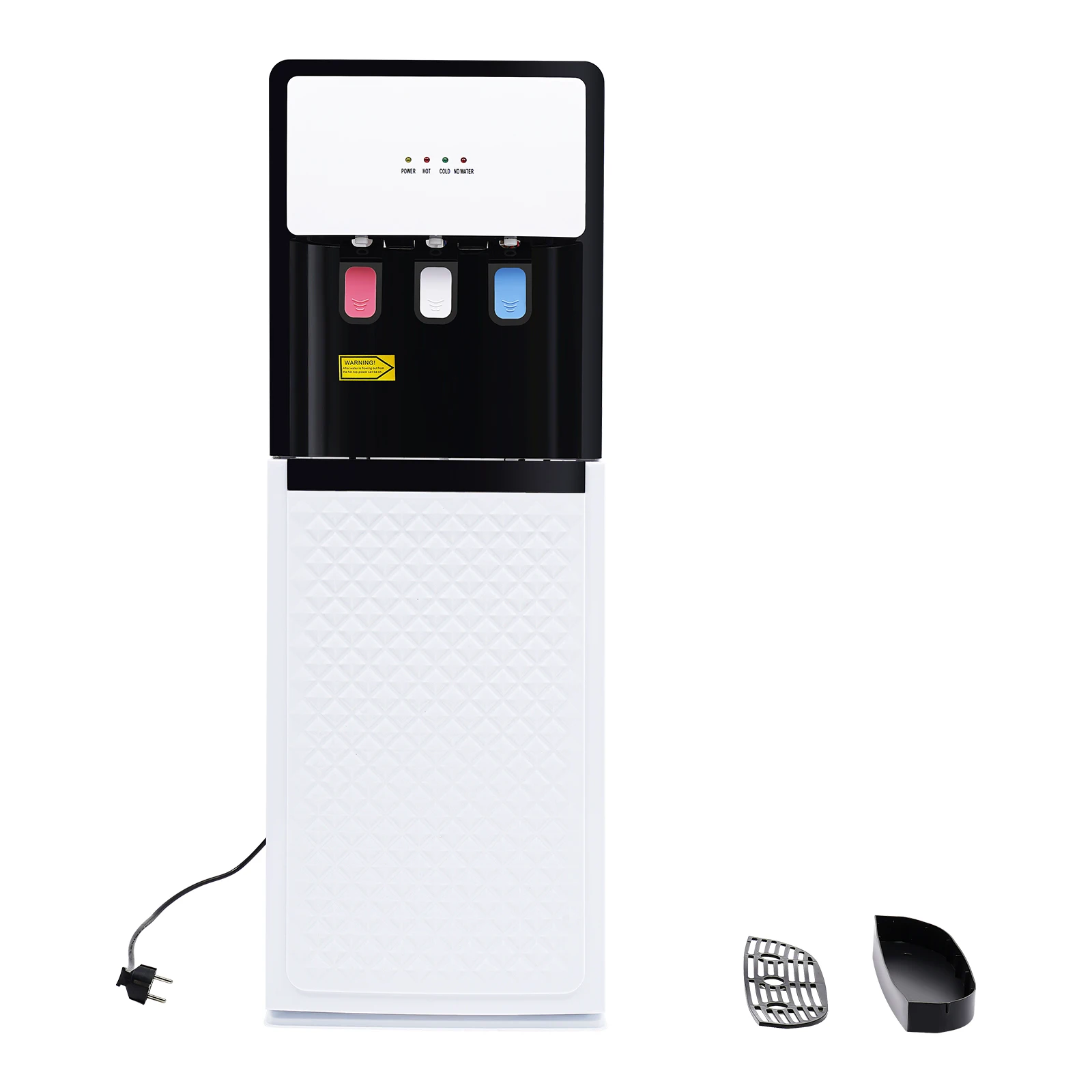 Electric Hot and Cold Water Cooler Dispenser, Versatile Standing Bottom Loading Water Dispenser for Home Office, 110V US/220V EU