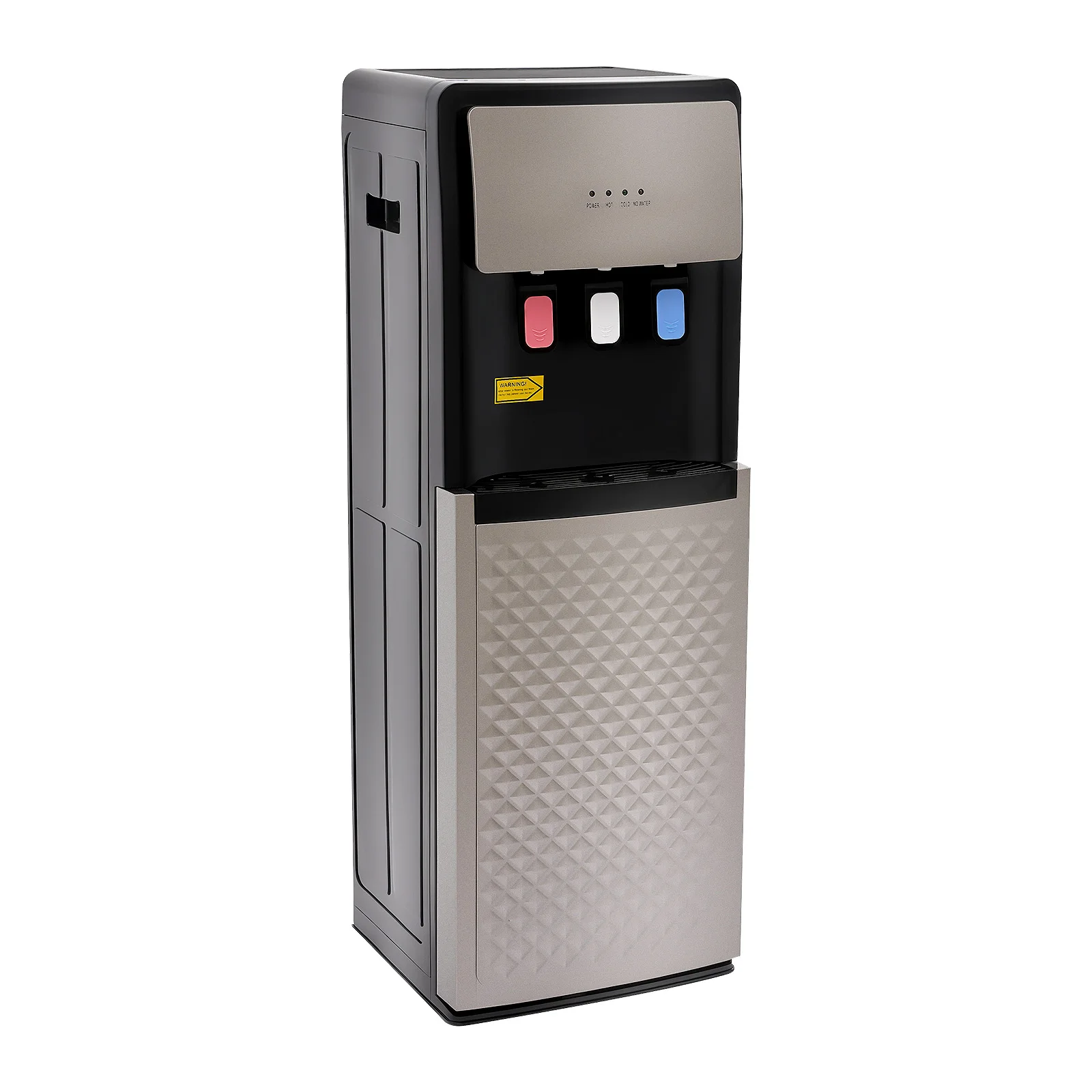 Electric Hot and Cold Water Cooler Dispenser, Versatile Standing Bottom Loading Water Dispenser for Home Office, 110V US/220V EU