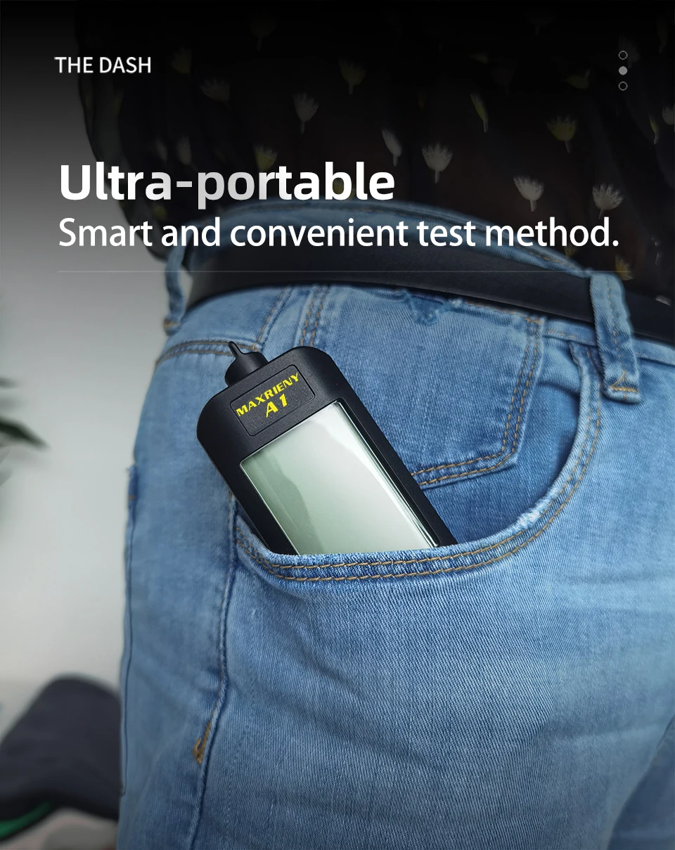 A1 Voltage Tester Smart Digital Multimeter Non-Contact Electrician Pen Detector Voltmeter Ac Live Wire Test Ohm Hz NCV Meter