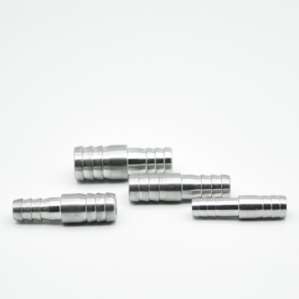 6 8 10 12 13 14 15 16 18 19 20-60 mm Hose Barbed Reducing Straight Connector Pipe Fitting 304 Stainless Steel Water Air Fuel Oil