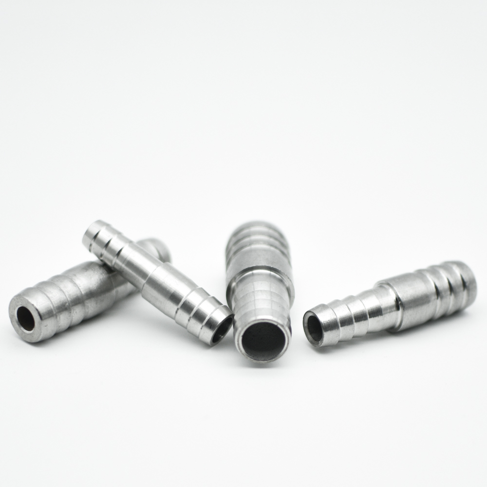 6 8 10 12 13 14 15 16 18 19 20-60 mm Hose Barbed Reducing Straight Connector Pipe Fitting 304 Stainless Steel Water Air Fuel Oil