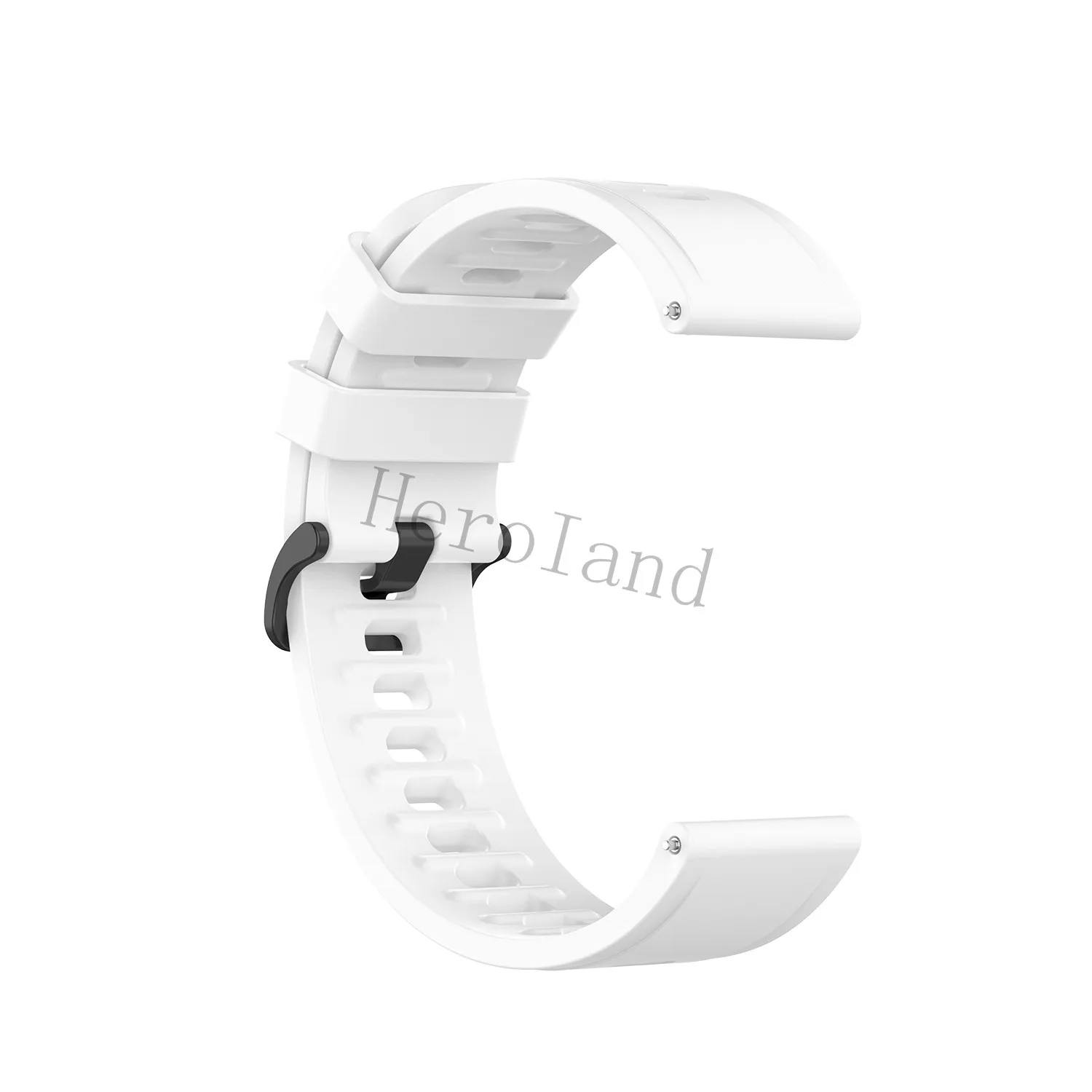 22MM Silicone WatchBand Strap For Huawei Watch GT 1 GT 2 46mm Smart Wristband For Polar Grit X / Vantage M Bracelet WirstStrap