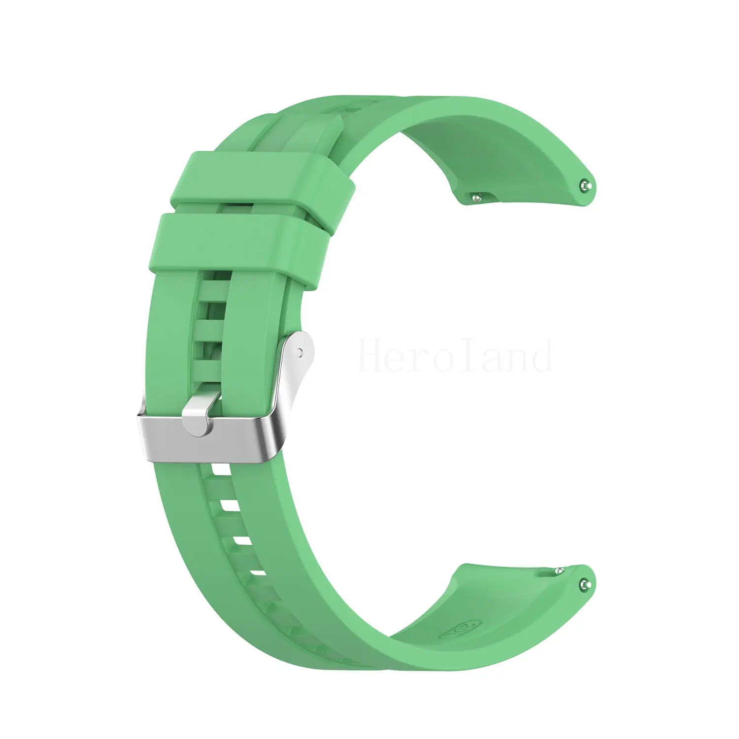 22MM Silicone WatchBand Strap For Huawei Watch GT 1 GT 2 46mm Smart Wristband For Polar Grit X / Vantage M Bracelet WirstStrap