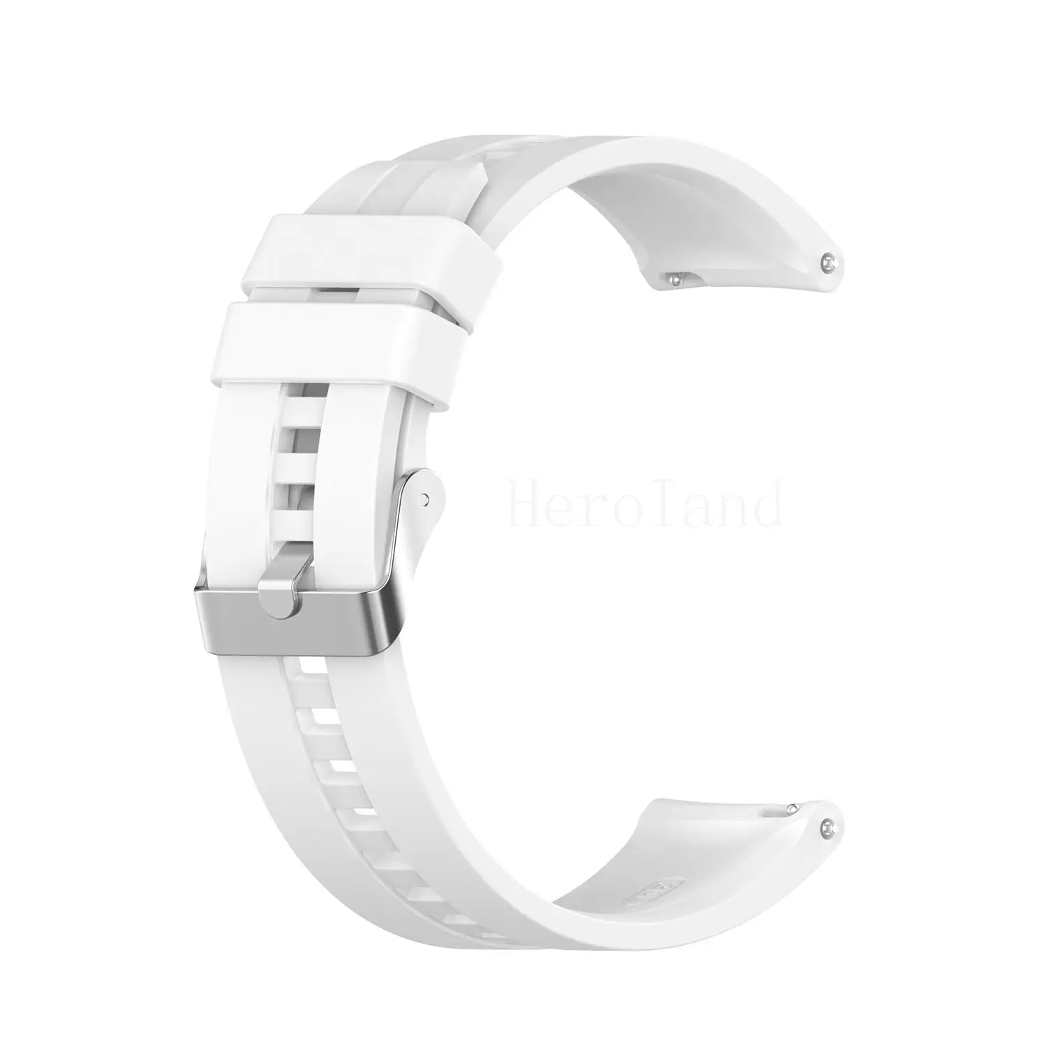 22MM Silicone WatchBand Strap For Huawei Watch GT 1 GT 2 46mm Smart Wristband For Polar Grit X / Vantage M Bracelet WirstStrap