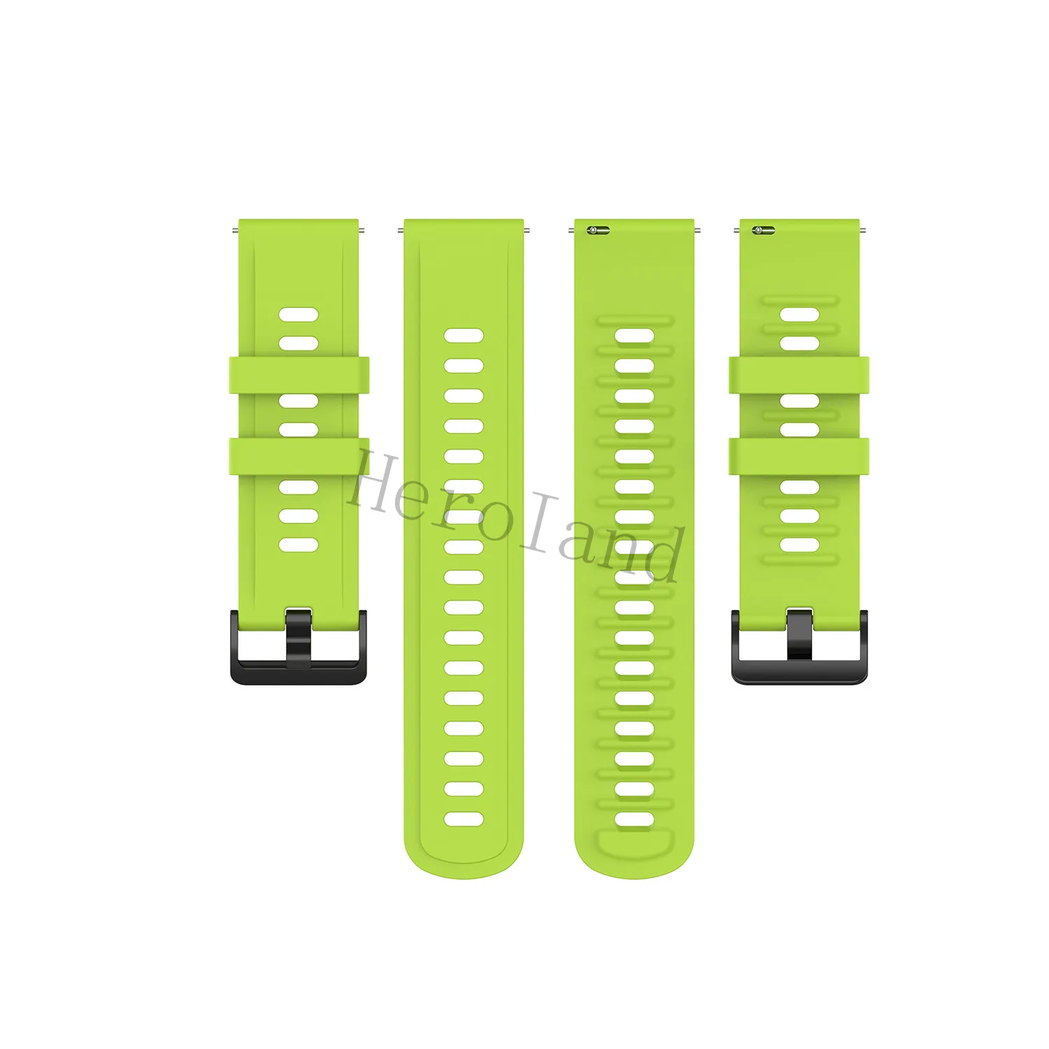 22MM Silicone WatchBand Strap For Huawei Watch GT 1 GT 2 46mm Smart Wristband For Polar Grit X / Vantage M Bracelet WirstStrap