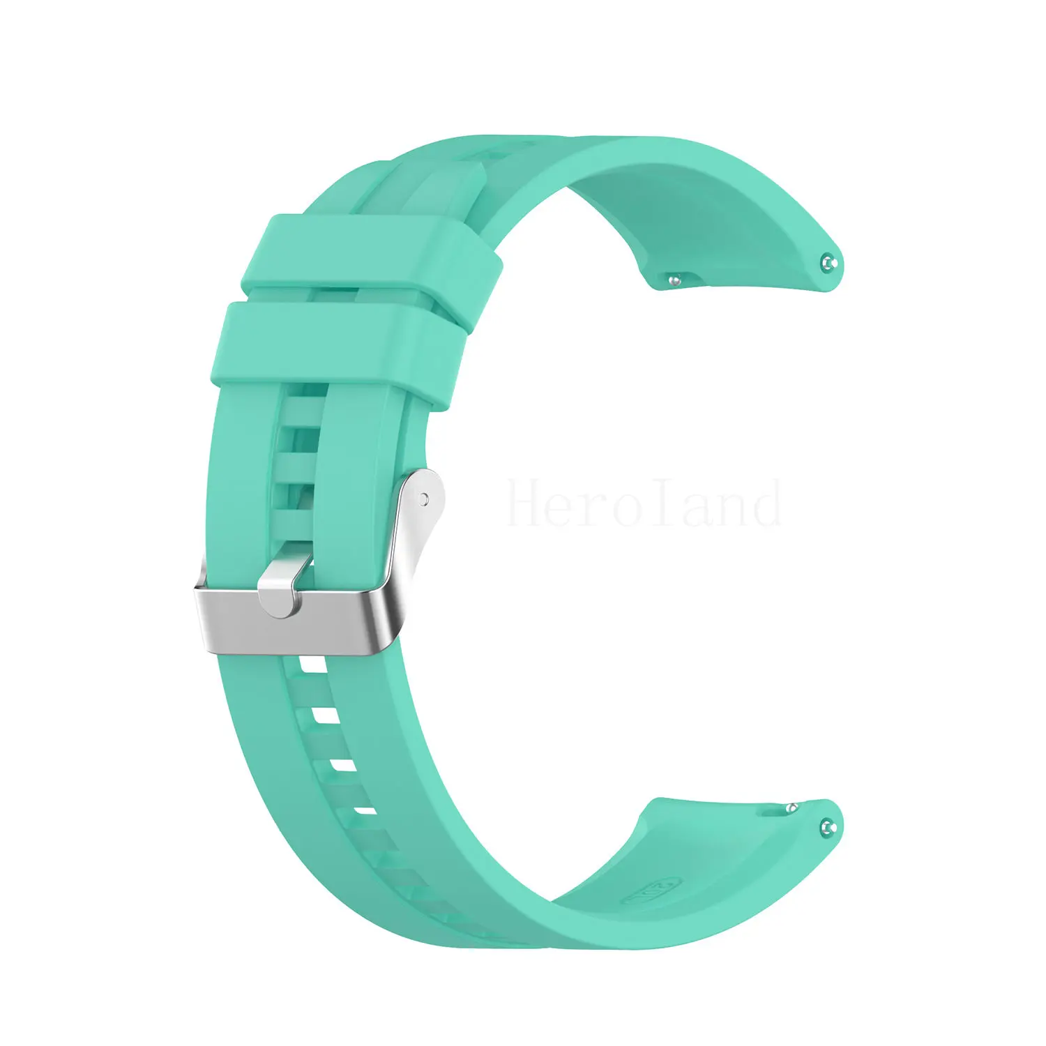 22MM Silicone WatchBand Strap For Huawei Watch GT 1 GT 2 46mm Smart Wristband For Polar Grit X / Vantage M Bracelet WirstStrap