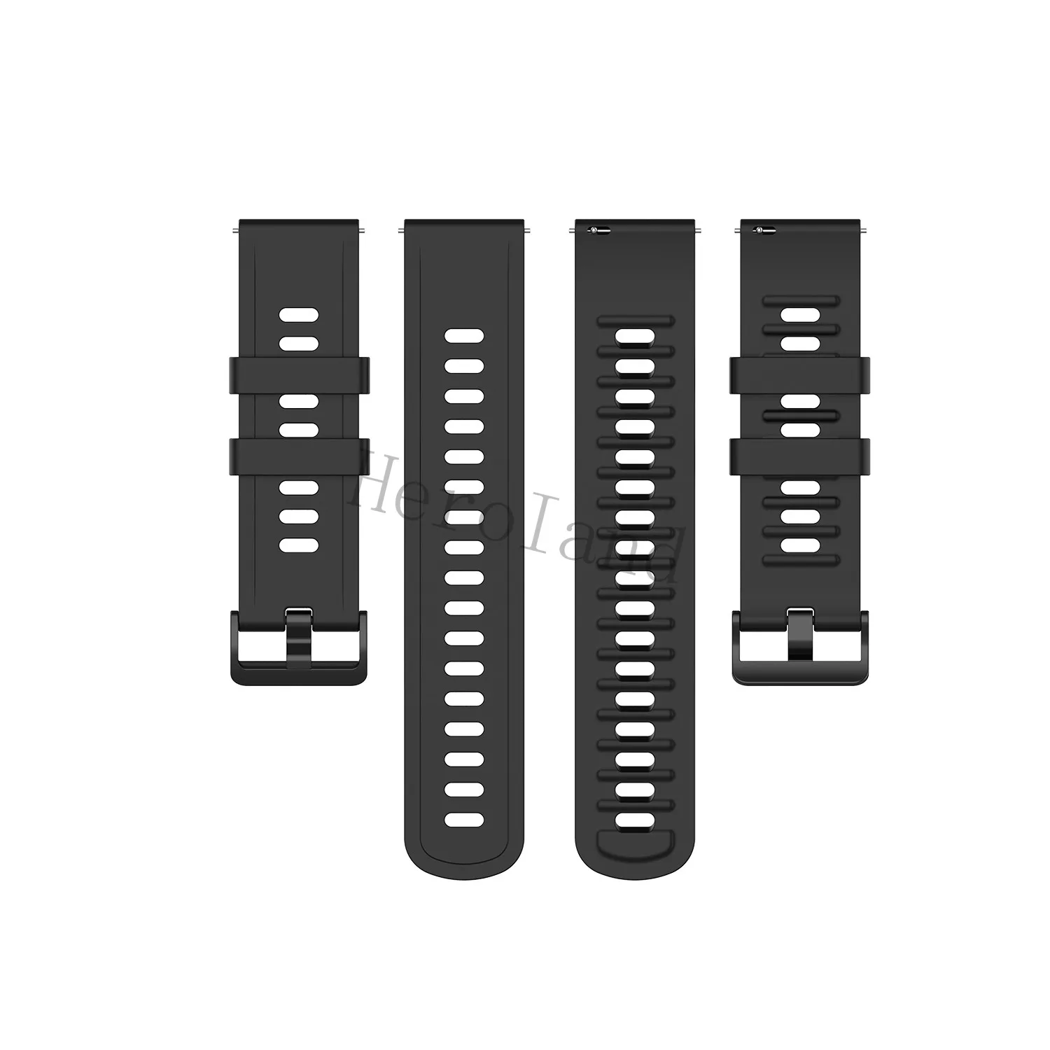 22MM Silicone WatchBand Strap For Huawei Watch GT 1 GT 2 46mm Smart Wristband For Polar Grit X / Vantage M Bracelet WirstStrap