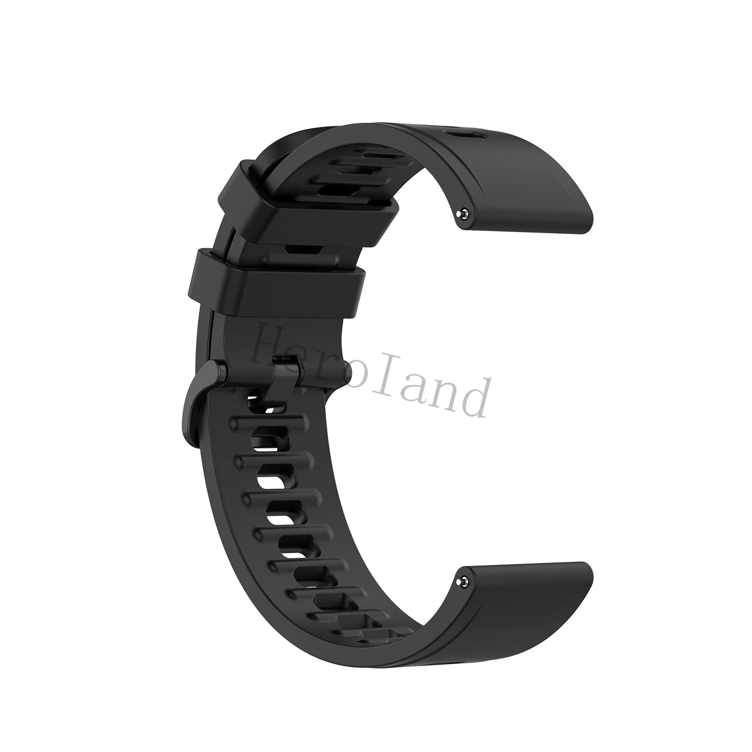 22MM Silicone WatchBand Strap For Huawei Watch GT 1 GT 2 46mm Smart Wristband For Polar Grit X / Vantage M Bracelet WirstStrap