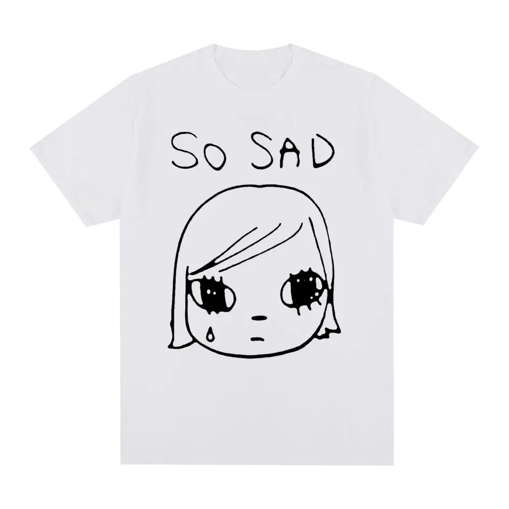 Yoshitomo Nara Sad Vintage T-shirt Japan Party Cotton Men T Shirt New Tee Tshirt Womens Tops