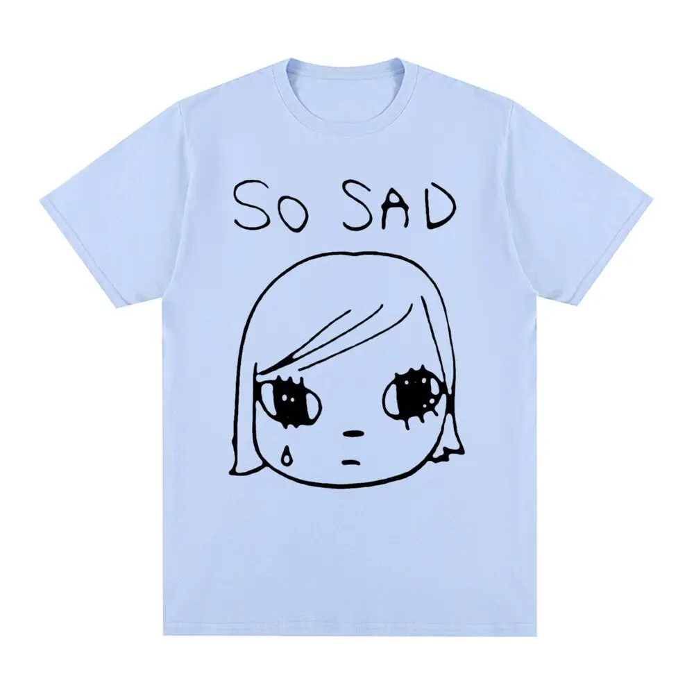 Yoshitomo Nara Sad Vintage T-shirt Japan Party Cotton Men T Shirt New Tee Tshirt Womens Tops