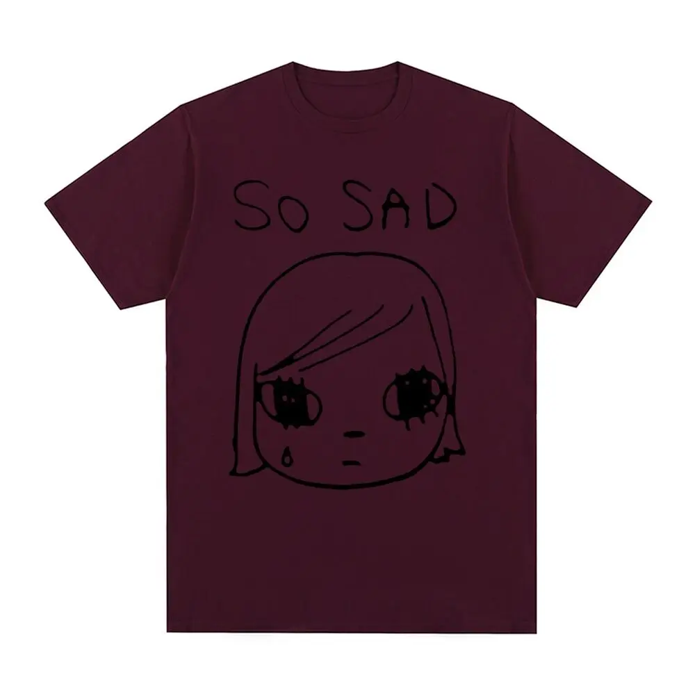Yoshitomo Nara Sad Vintage T-shirt Japan Party Cotton Men T Shirt New Tee Tshirt Womens Tops