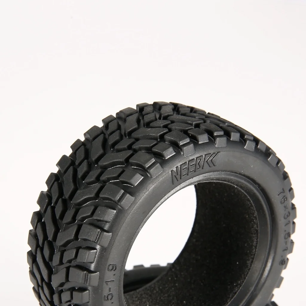 1.9 inch 75mm Off Road Buggy Tires Wheel 12mm Hex Hubs Rubber for 1/14 1/16 1/10 RC Car Wltoys 144001 Scx10 Traxxas Trx-4 Tamiya