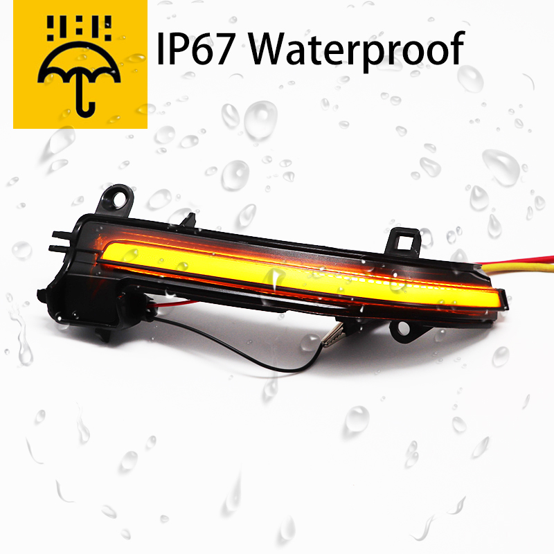 For BMW F20 F21 F22 F23 F30 F31 F32 F33 F34 X1 E84 F36 i3S F87 M2 1 2 3 4 Series Dynamic turn signal LED rearview mirror flash