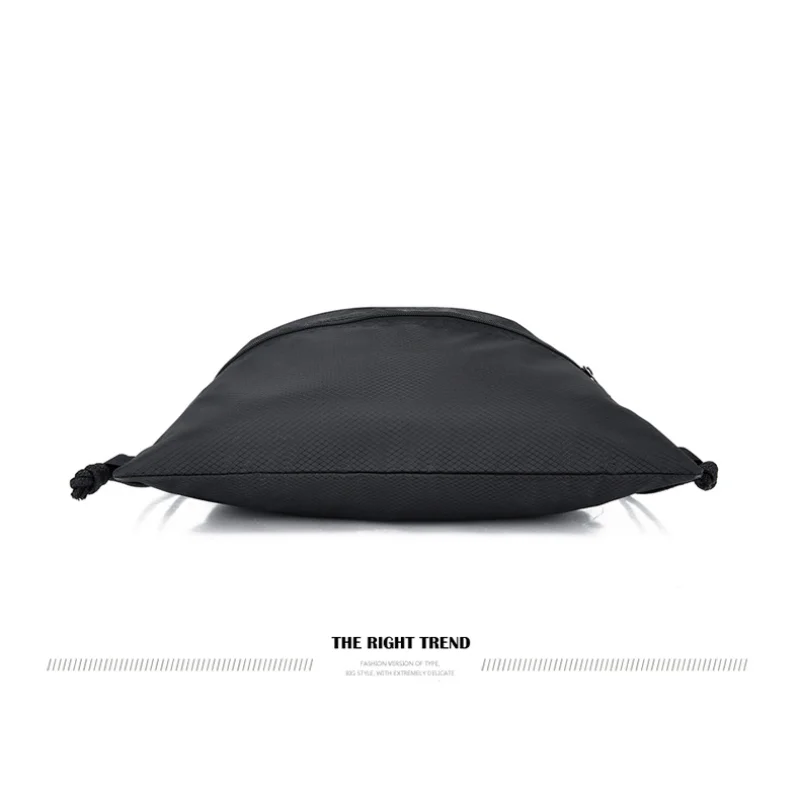 Lightweight Drawstring Backpack for Men and Women Sports Fitness Backpack Outdoor Leisure Backpack Zipper Bag