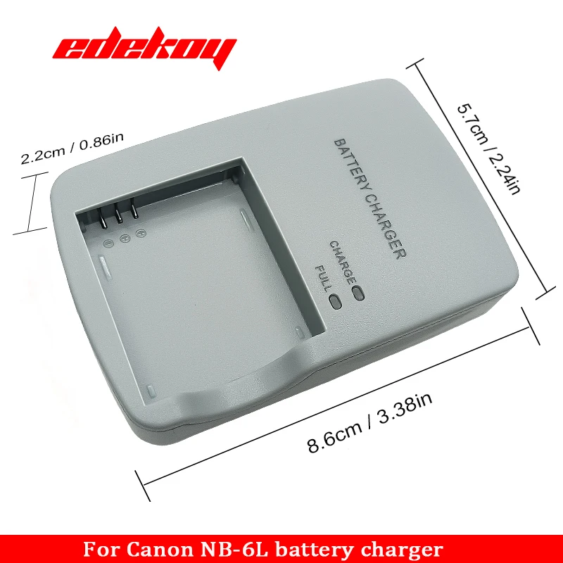 CB-2LY CB-2LYE Charger for Canon Batteries NB-6L NB-6LH PowerShot D10 D20 D30 S90 S95 S120 S200 SD770 Is SD980 SD120 S200 SD770