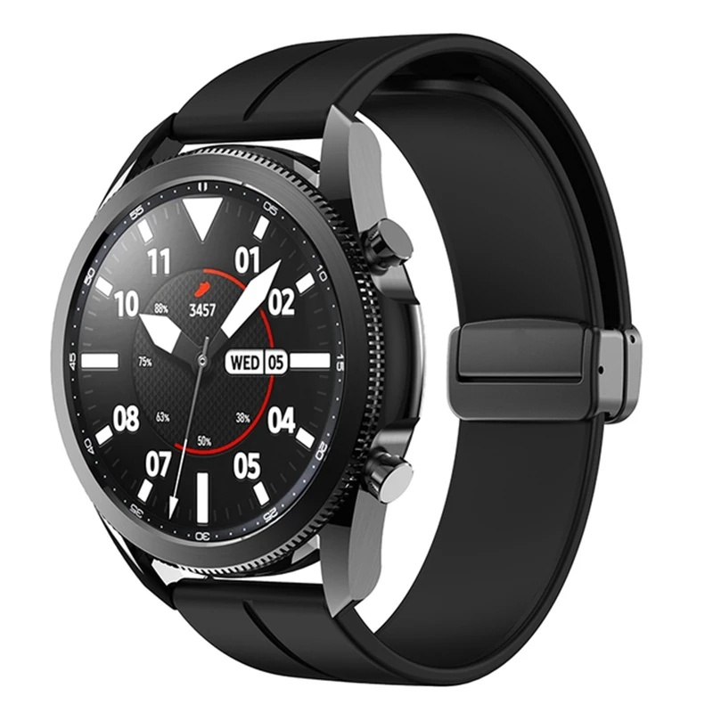 Magnetic Folding Buckle Band for C20 Pro Silicone Strap 22mm for NEW C20 Pro Watchband Bracelet