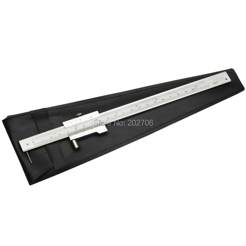0-200mm Marking Vernier Caliper With Carbide Scriber Parallel Marking Gauging Ruler Measuring Instrument Tool Send 1ps Needle