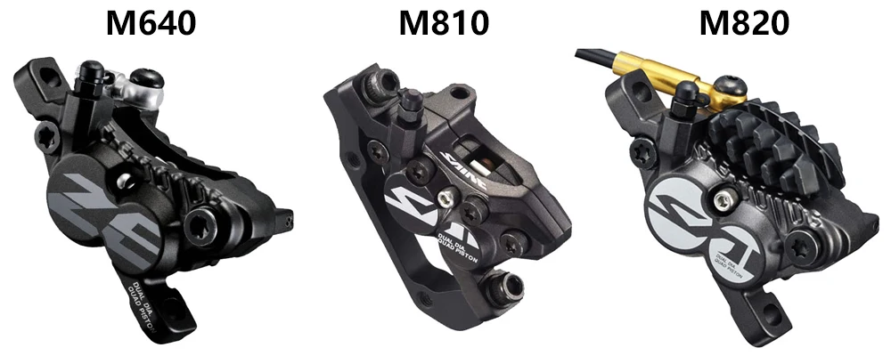 HEPPE Bike Brake Ceramics Piston for SHIMANO M640 M810 M6120 M7120 M8020 M8120 M9120 Saint M820 Brake Calipers 4 Pistons w/ Seal