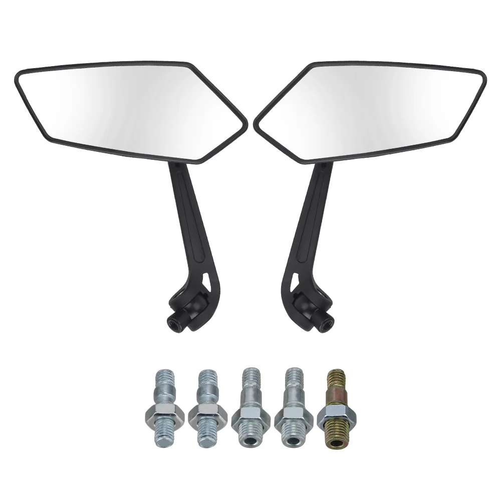 Motorcycle Handlebar Mirror Rearview Motorcycle Bar End Mirror For Cafe Racer Scooter Motocross Mirror 8/10mm