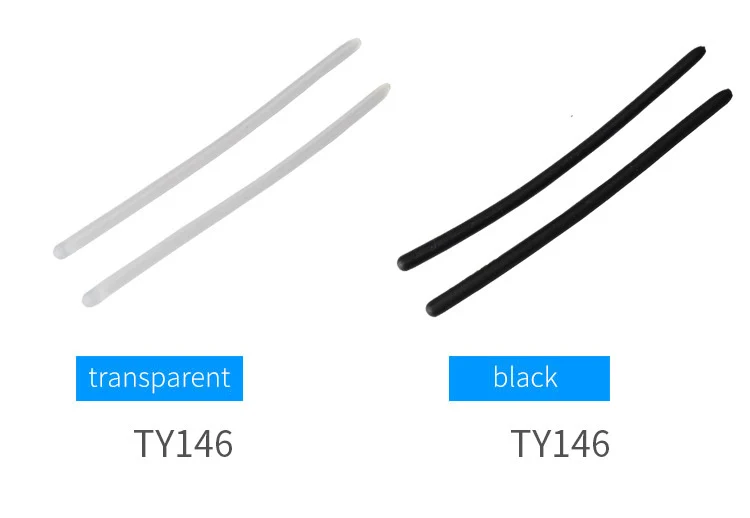 10pcs(5pairs) New Anti Slip Glasses Temple Tips Accessories Optical Frame Temples Eyeglasses Silicone Temple tip