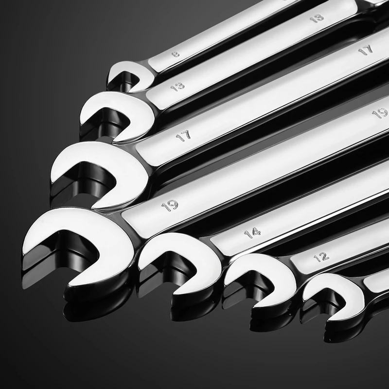 1 Piece Flexible Pivoting Head Ratchet Wrench Spanner Garage Metric hand Tool For auto and Home Repair