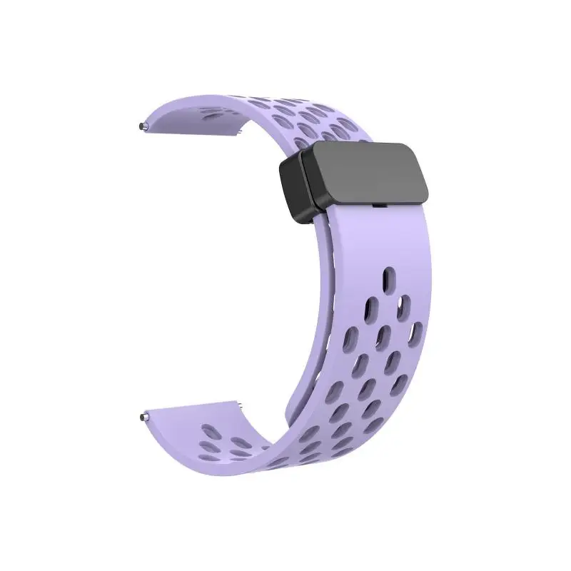 22mm 20mm Magnetic Strap for Samsung Galaxy Watch 4 5 6 7 4/6 Classic/Active2 Silicone Band for Amazfit Bip 3 Huawei GT7 Pro GT6