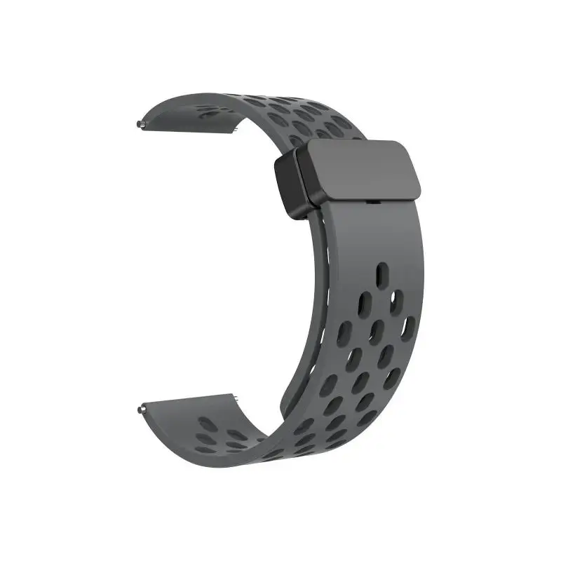 22mm 20mm Magnetic Strap for Samsung Galaxy Watch 4 5 6 7 4/6 Classic/Active2 Silicone Band for Amazfit Bip 3 Huawei GT7 Pro GT6