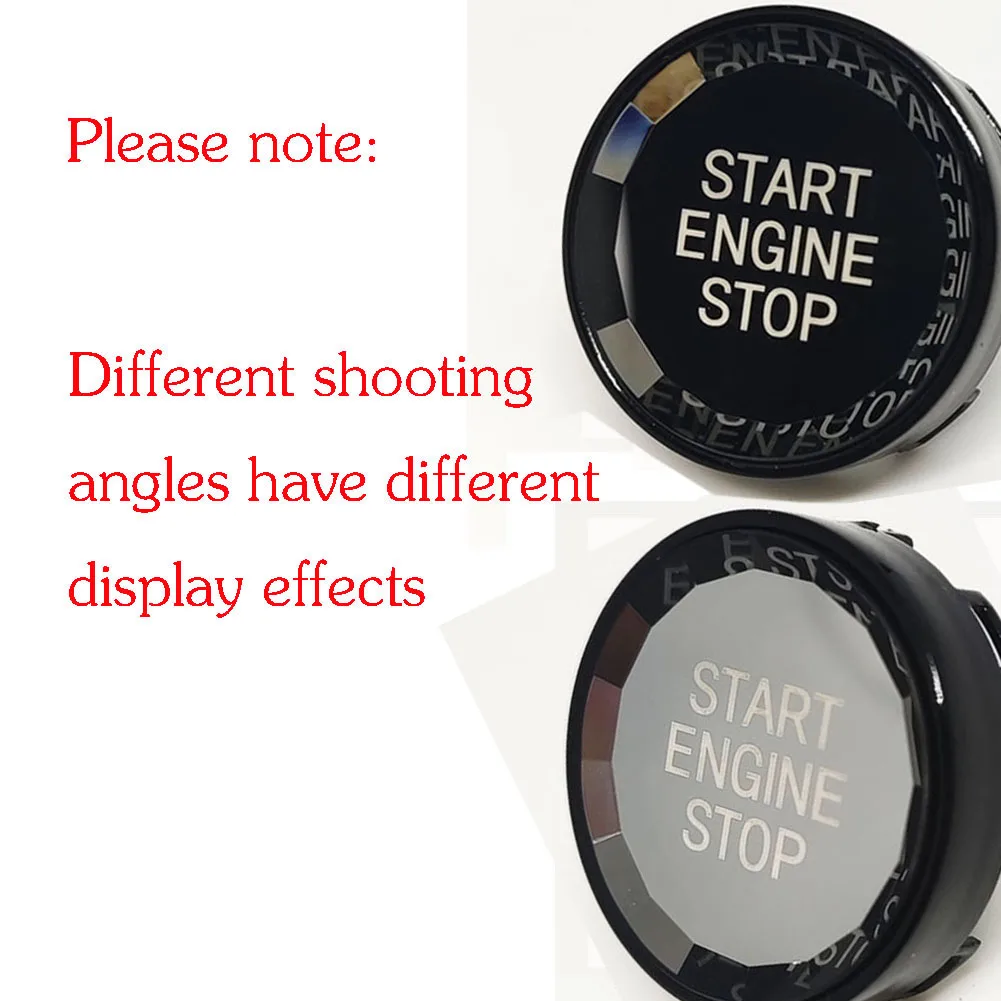 Car Styling For BMW 1 2 3 4 5 6 7 Series F20 F21 F22 F23 F30 F34 F10 F18 F12 F07 F01 F02 ENGINE START STOP Switch Button Sticker