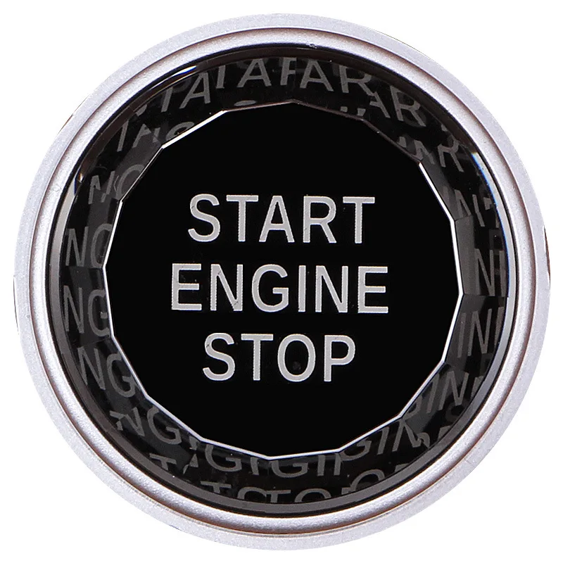 Car Styling For BMW 1 2 3 4 5 6 7 Series F20 F21 F22 F23 F30 F34 F10 F18 F12 F07 F01 F02 ENGINE START STOP Switch Button Sticker