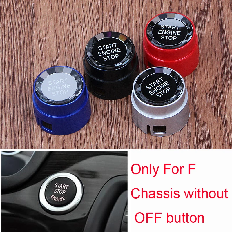 Car Styling For BMW 1 2 3 4 5 6 7 Series F20 F21 F22 F23 F30 F34 F10 F18 F12 F07 F01 F02 ENGINE START STOP Switch Button Sticker