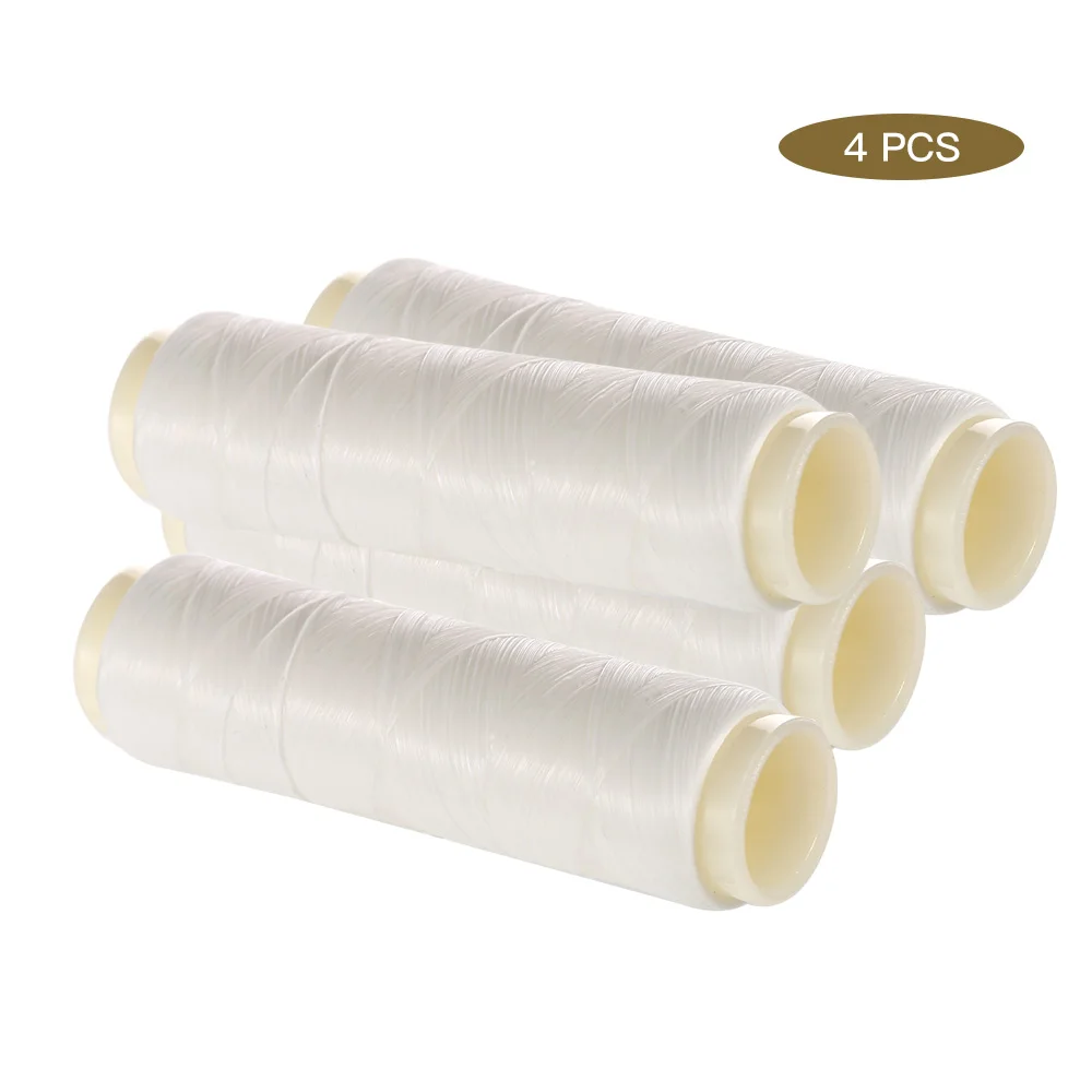 Pack of 4Pcs 200M High Tensile Elastic Bait Thread Sea Fishing Bait Lure Line Bait Saver Nylon for Pesca Fishing Accessories
