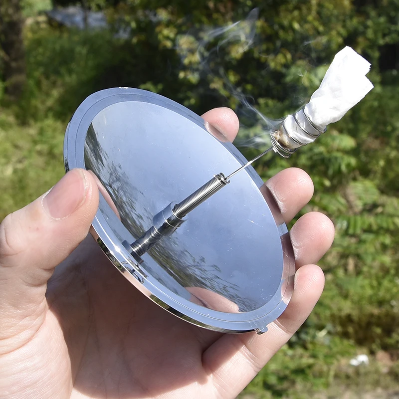 Outdoor Solar Ignition Lighter Camping Survival Fire Waterproof Windproof Travel Bag Portable Camping Hiking Emergency Supplies