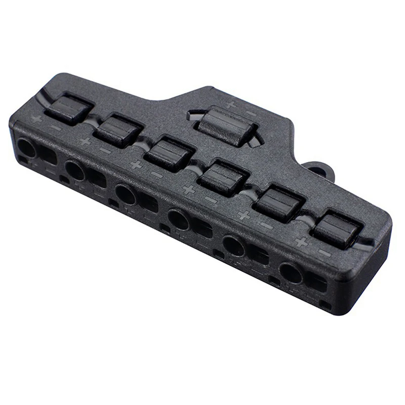 1pc Railway Train Port Sharing Box 3/6 Distribution Port Hub For SMD Led Model Miniature Lighting System DC Lamp