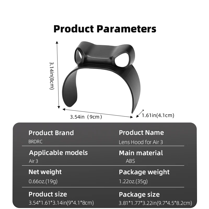 Propeller Holder for DJI Air 3/3S Propellers Stabilizer Props Fixed Protector Blades Mount Guard Drone Wing Fixed Accessories
