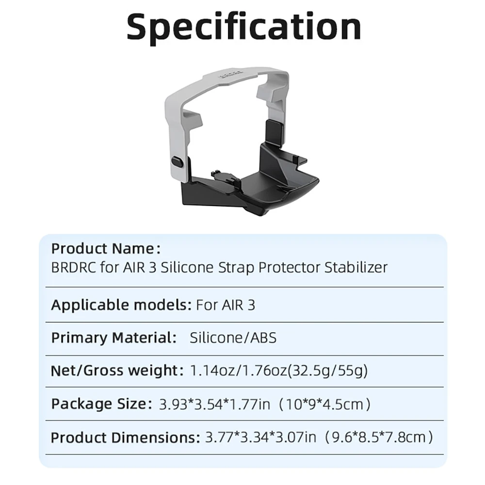 Propeller Holder for DJI Air 3/3S Propellers Stabilizer Props Fixed Protector Blades Mount Guard Drone Wing Fixed Accessories