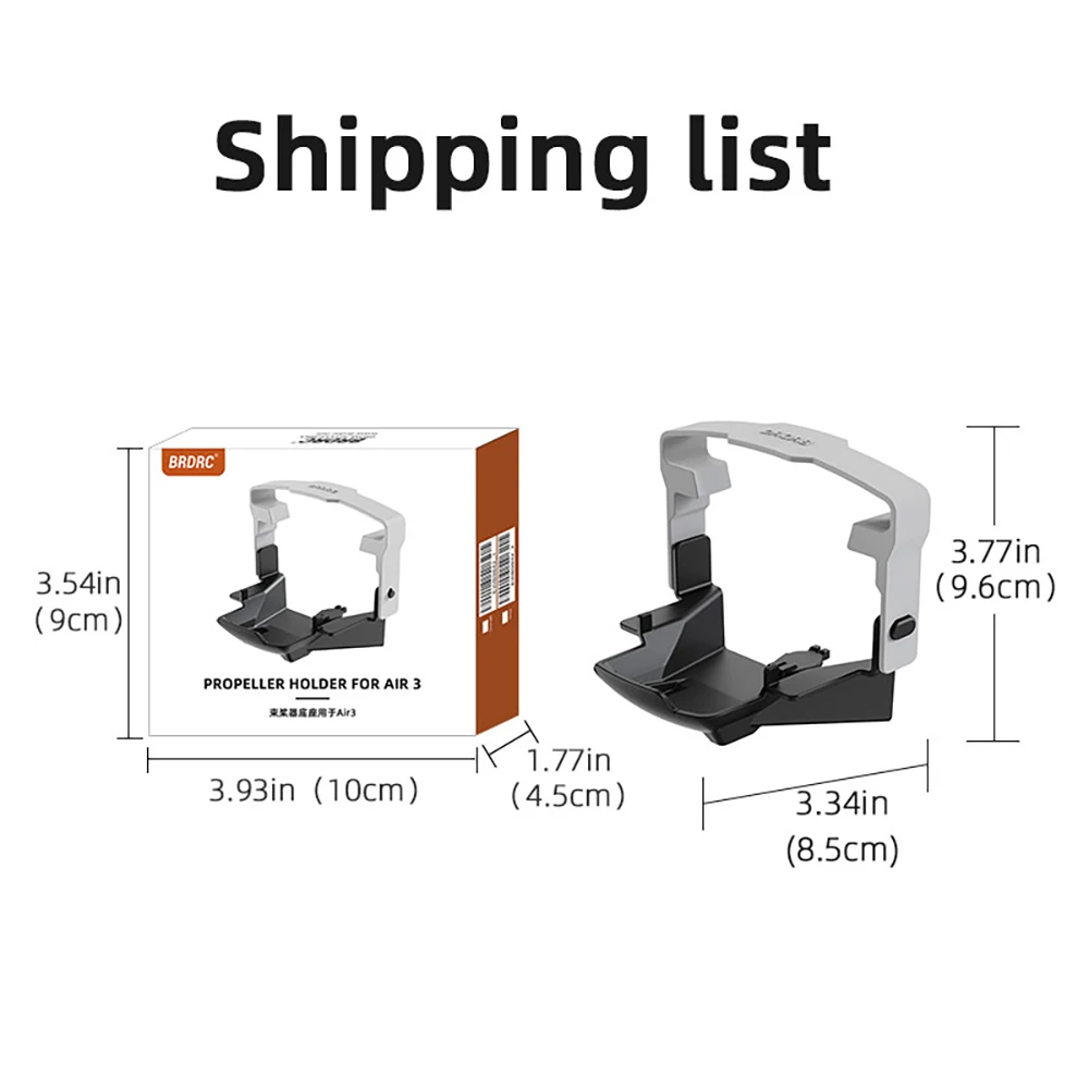 Propeller Holder for DJI Air 3/3S Propellers Stabilizer Props Fixed Protector Blades Mount Guard Drone Wing Fixed Accessories