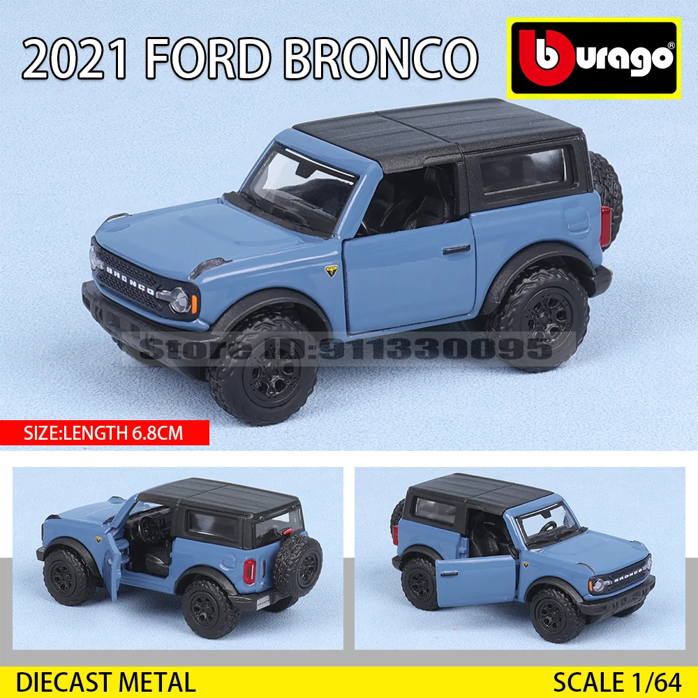 Bburago 1:64 GOLF GT 2017 2020 mustang shelby gt500 Car Model Collection Xmas Gift Toys for Boys Ferrari Benz Volkswagen
