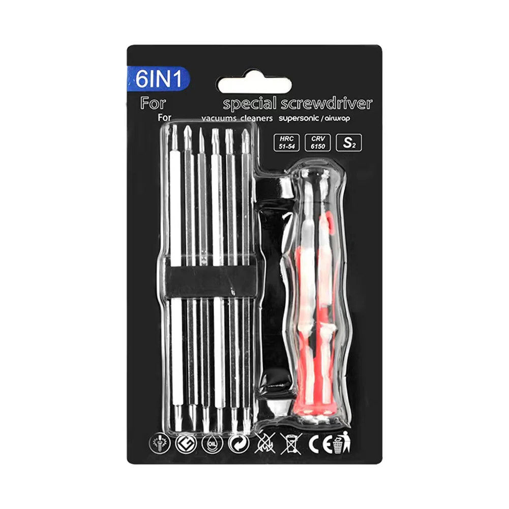 1 Set Screwdrivers T8 T5 For Dyson Type Heavy Duty Star Torx Screwdrivers For V6/V7/V8/V10/V11 Vacuum Cleaner Repair Tool